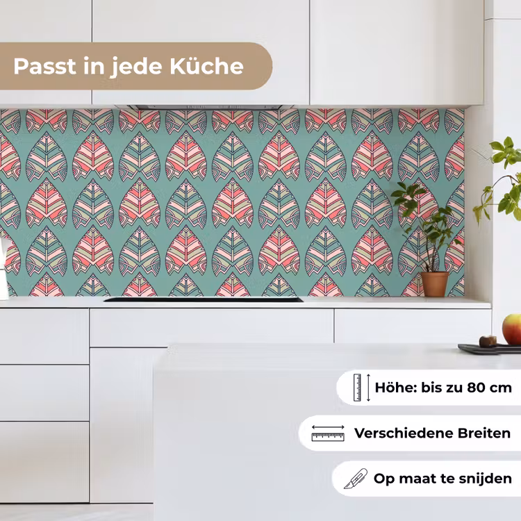 Patronen - Tribal - Retro keuken achterwand 2 middel 871 -sfeer4_DE