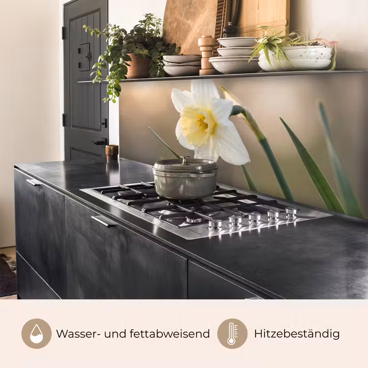 Narcis - Bloem - Minimalistisch keuken achterwand 2 middel -usp_DE