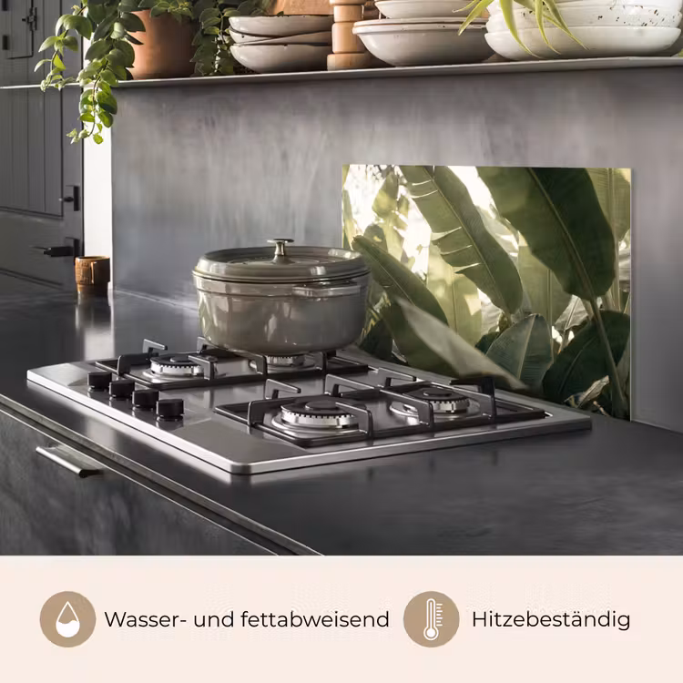 Natuur - Bladeren - Groen - Tropisch - Detail keuken achterwand spatscherm klein -usp_DE