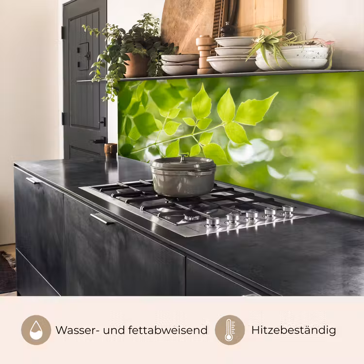 Natuur - Lente - Groen - Bladeren keuken achterwand 2 middel -usp_DE
