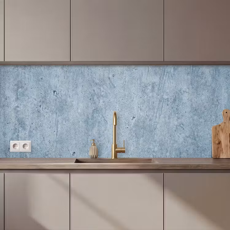 Oppervlak - Ruw - Abstract - Modern - Grijs keuken achterwand 2 middel zz_3dshopping
