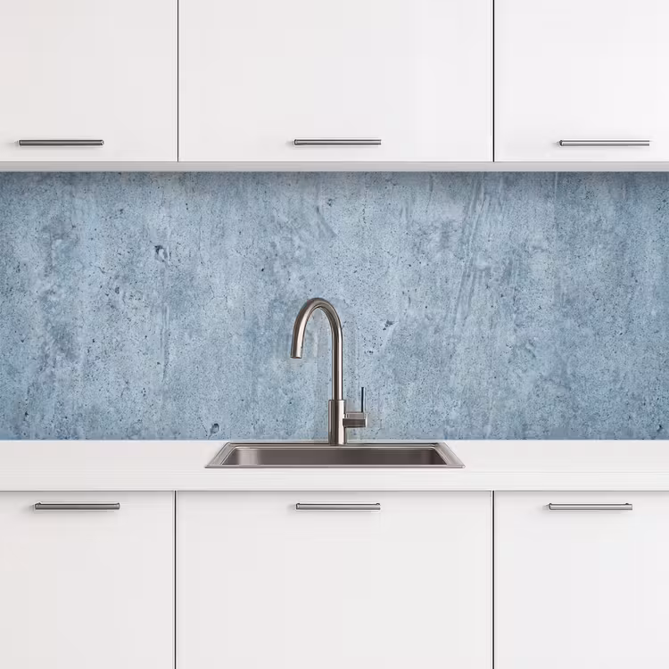 Oppervlak - Ruw - Abstract - Modern - Grijs keuken achterwand 2 middel -3d