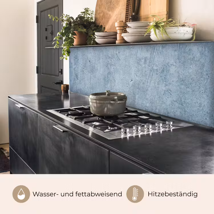 Oppervlak - Ruw - Abstract - Modern - Grijs keuken achterwand 2 middel -usp_DE