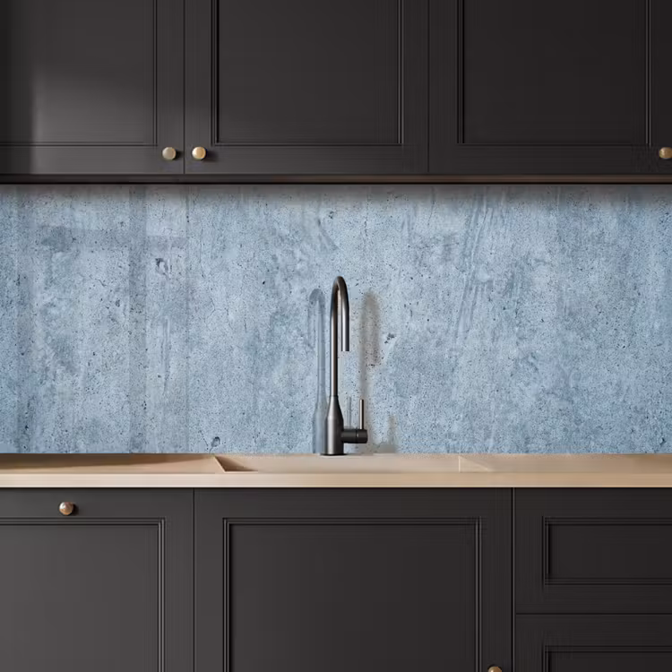 Oppervlak - Ruw - Abstract - Modern - Grijs keuken achterwand 2 middel -sfeer1