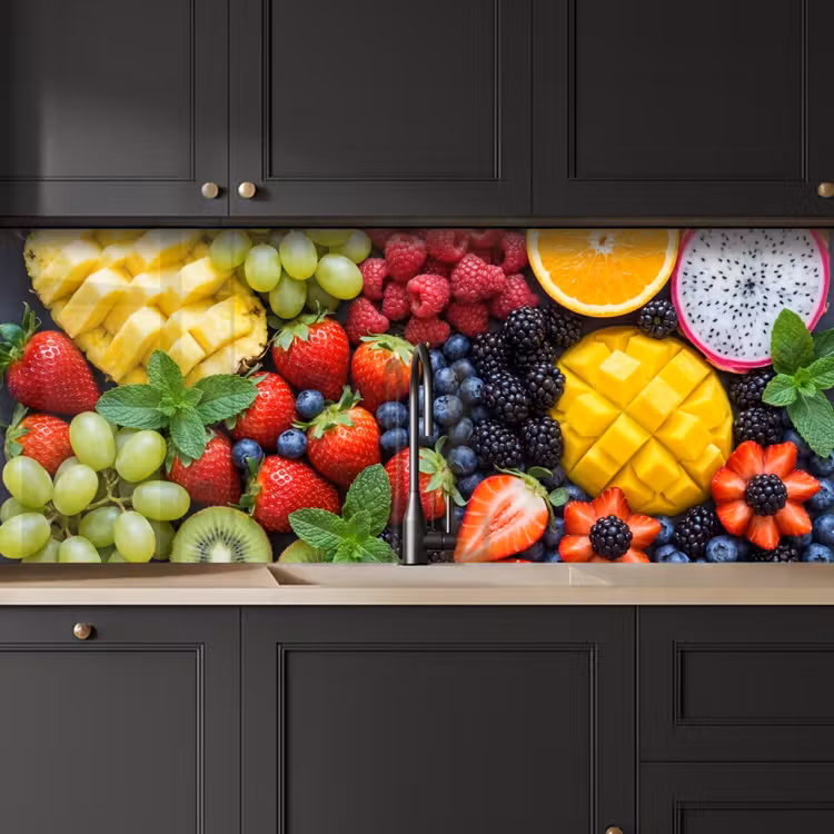 Fruit - Vers - Kleurrijk - Eten keuken achterwand 2 middel -sfeer1