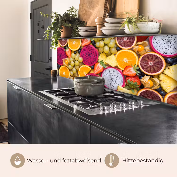 Fruit - Assortiment - Kleurrijk - Gezondheid keuken achterwand 2 middel -usp_DE
