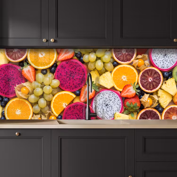 Fruit - Assortiment - Kleurrijk - Gezondheid keuken achterwand 2 middel -sfeer1