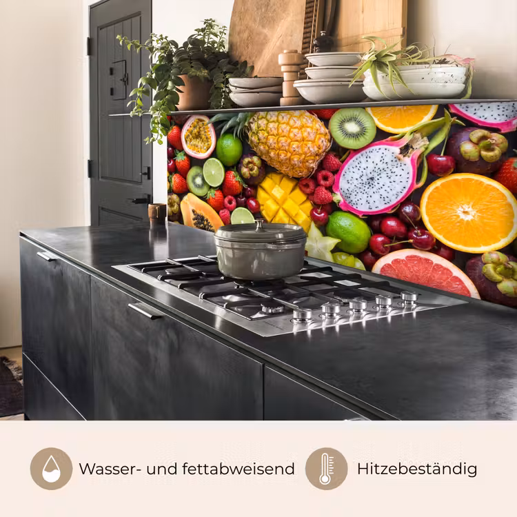 Fruit - Assortiment - Vers - Gezond - Kleurrijk keuken achterwand 2 middel -usp_DE