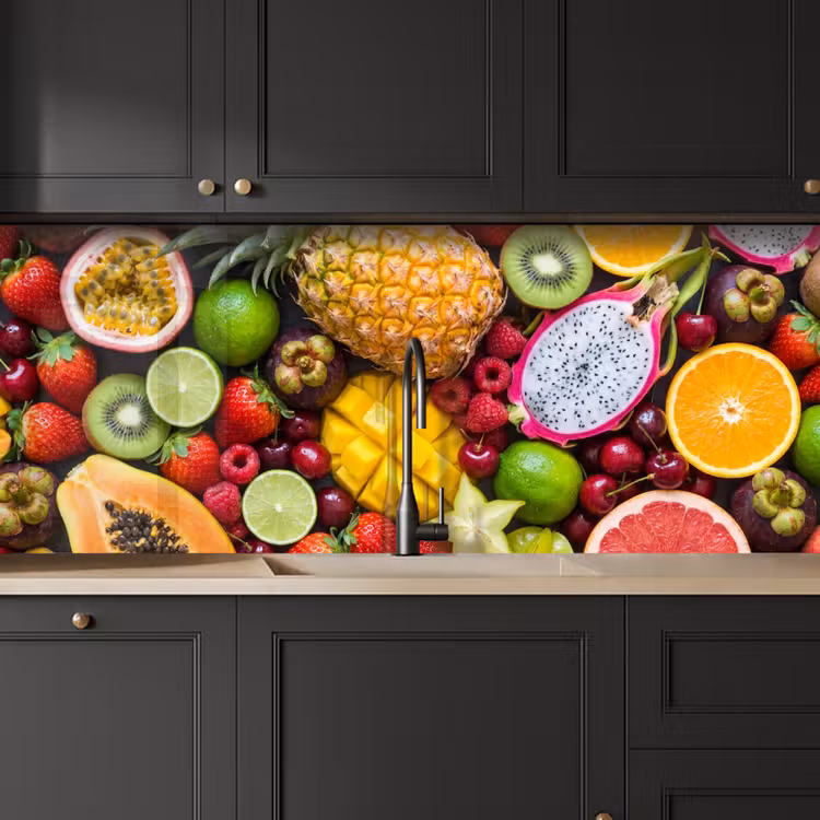 Fruit - Assortiment - Vers - Gezond - Kleurrijk keuken achterwand 2 middel -sfeer1