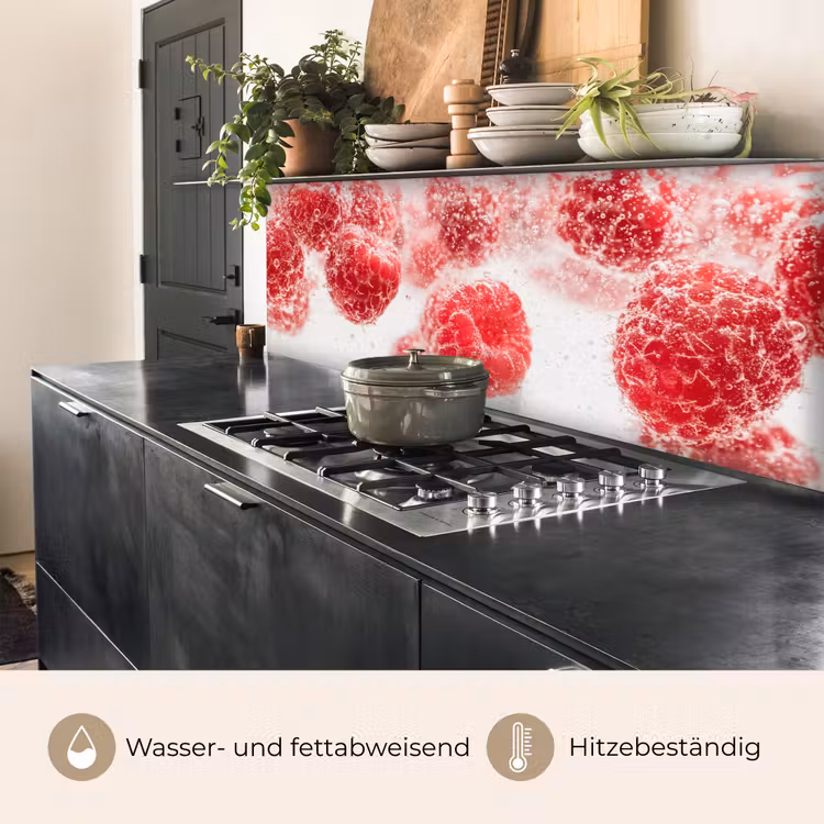Fruit - Water - Bubbels - Rood keuken achterwand 2 middel -usp_DE
