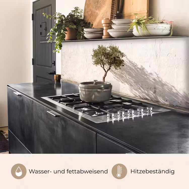 Küchenrückwand - Olivenbaum – Wand – weiß - Olijfboom - muur - wit keuken achterwand 2 middel