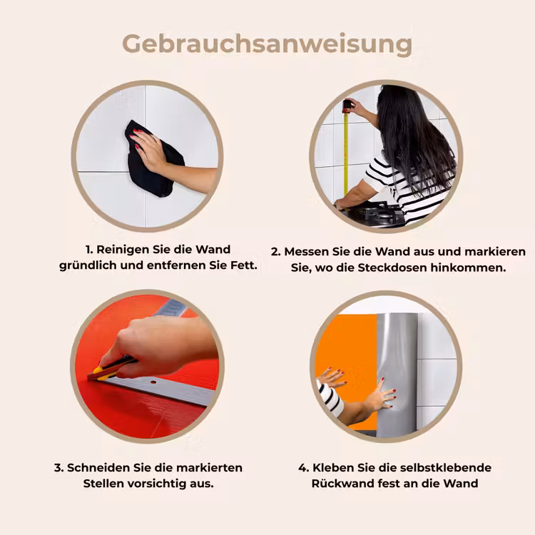 Oranje - Seizoenen - Herfst - Kleur keuken achterwand 2 middel 871 -gebruiksaanwijzing_DE