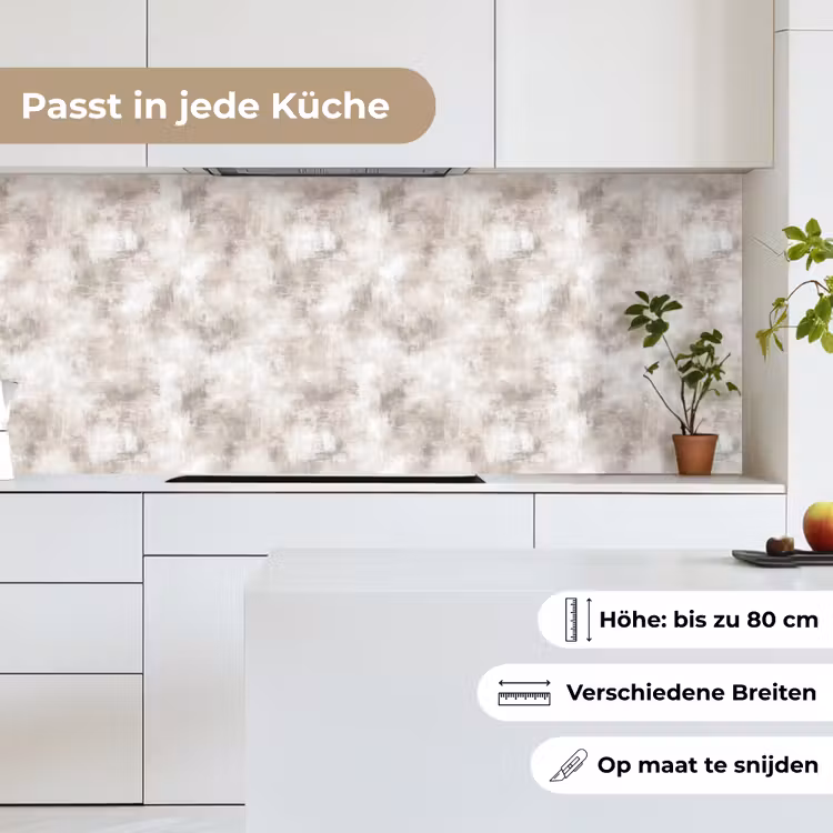 Organisch - Patroon - Gemêleerd keuken achterwand 2 middel 871 -sfeer4_DE