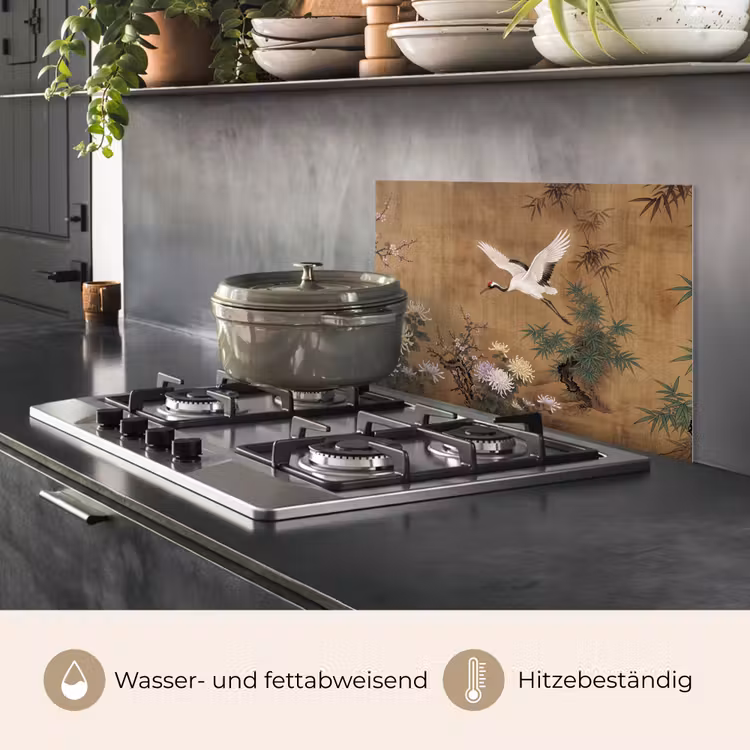 Oosters - Elegant - Kleurrijk keuken achterwand spatscherm klein -usp_DE
