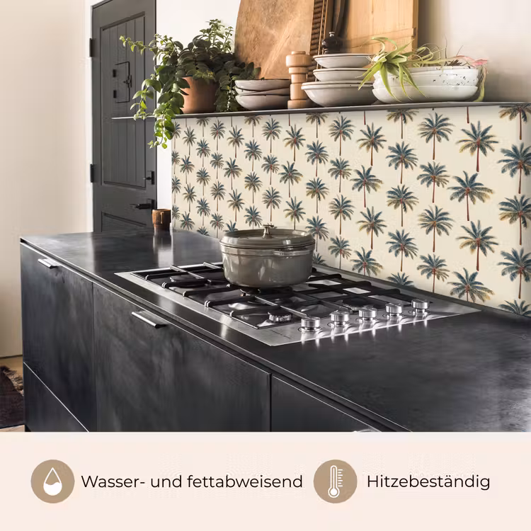 Palmbomen - Tropisch - Groen keuken achterwand 2 middel 871 -usp_DE