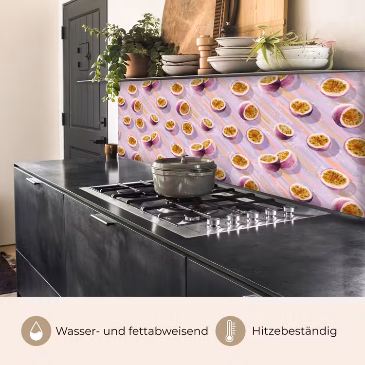 Passievrucht - Tropisch - Paars keuken achterwand 2 middel 871 -usp_DE