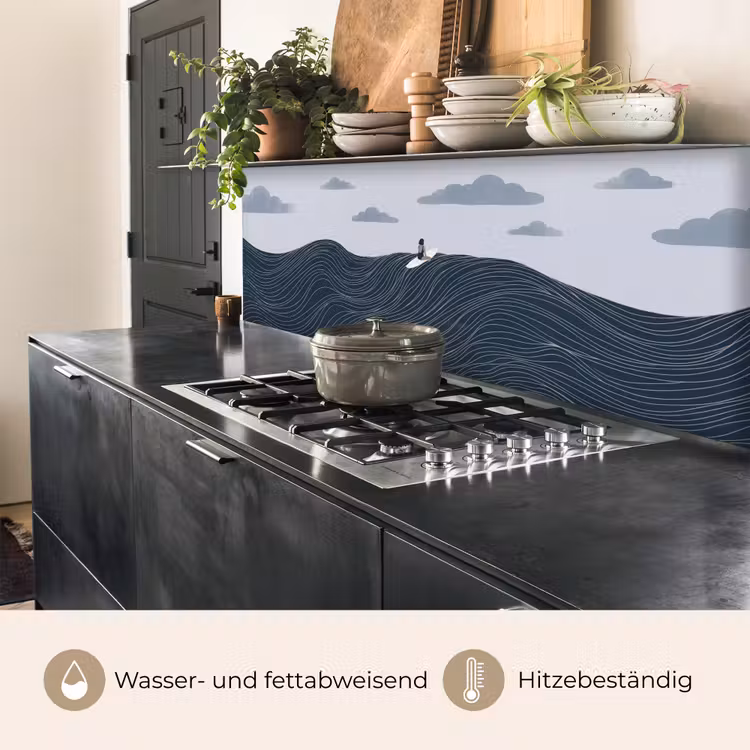 Persoon - Surfen - Oceaan - Natuur - Modern keuken achterwand 2 middel -usp_DE