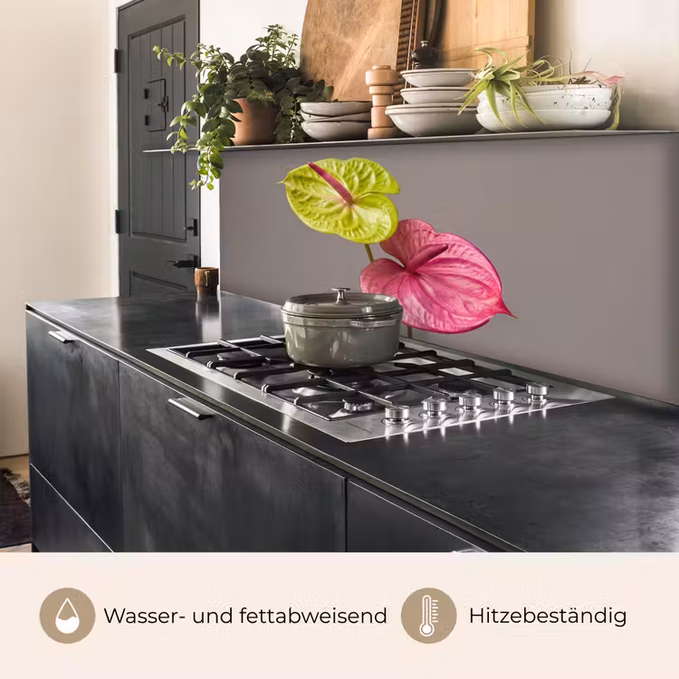 Planten - Anthurium - Groen - Roze keuken achterwand 2 middel -usp_DE