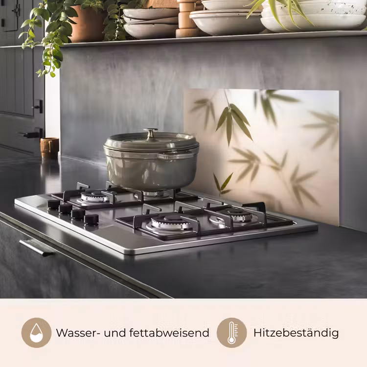 Planten - Bladeren - Natuur - Groen keuken achterwand spatscherm klein -usp_DE