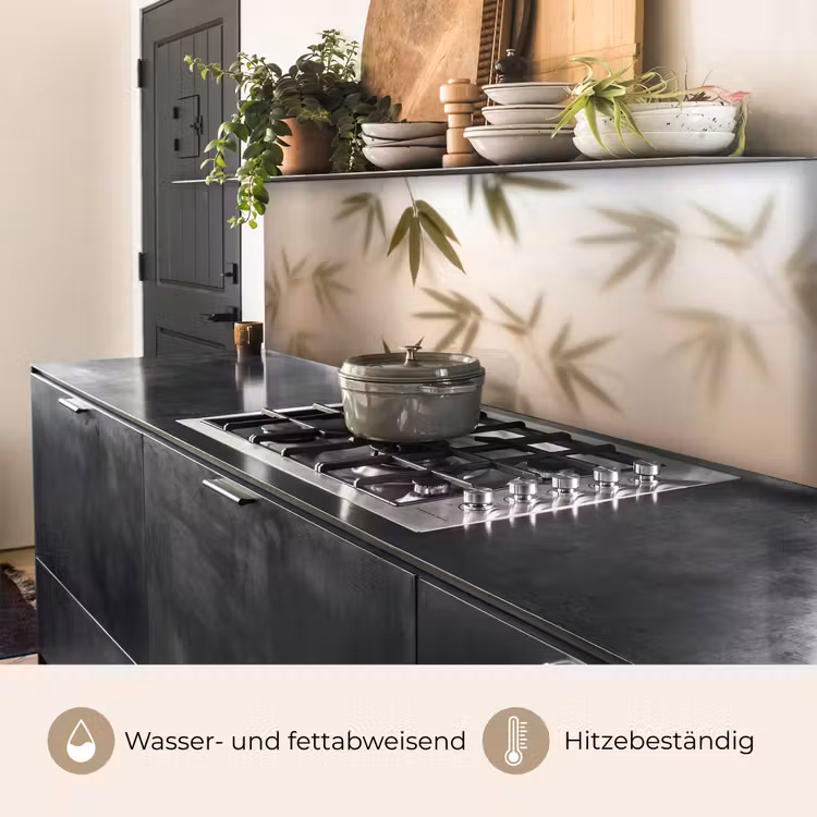 Planten - Bladeren - Natuur - Groen keuken achterwand 2 middel -usp_DE