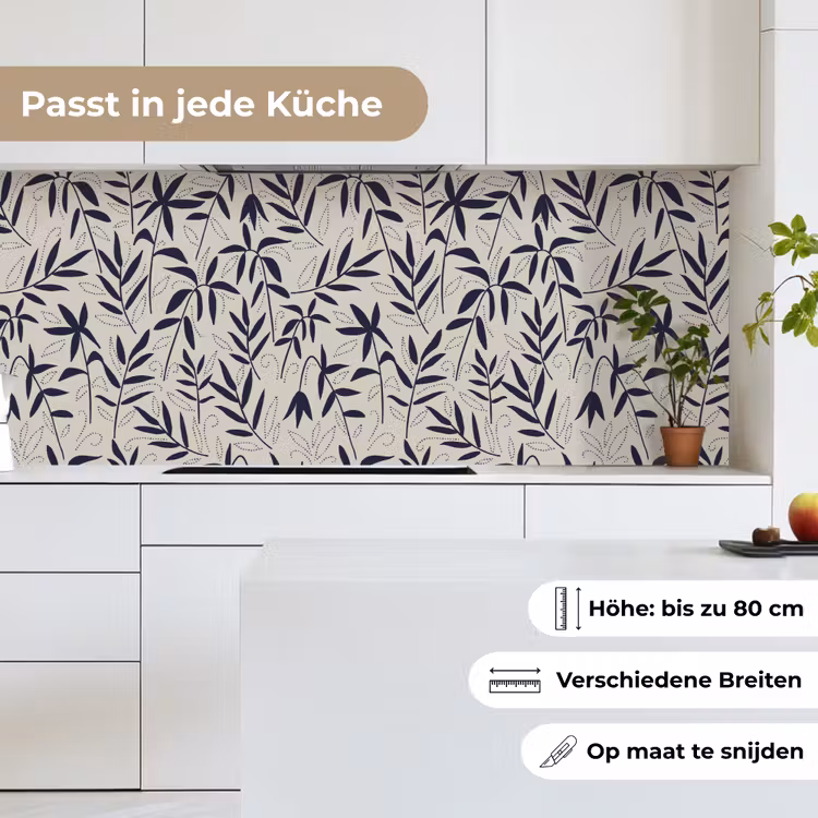Planten - Japan - Patronen keuken achterwand 2 middel 871 -sfeer4_DE