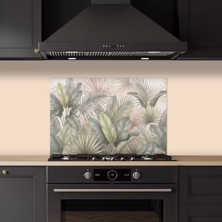 Planten - Tropisch - Bladeren - Groen - Natuur keuken achterwand spatscherm klein -sfeer1
