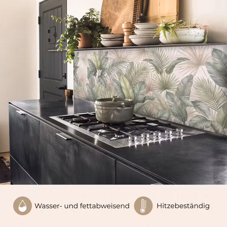 Planten - Tropisch - Bladeren - Groen - Natuur keuken achterwand 2 middel -usp_DE