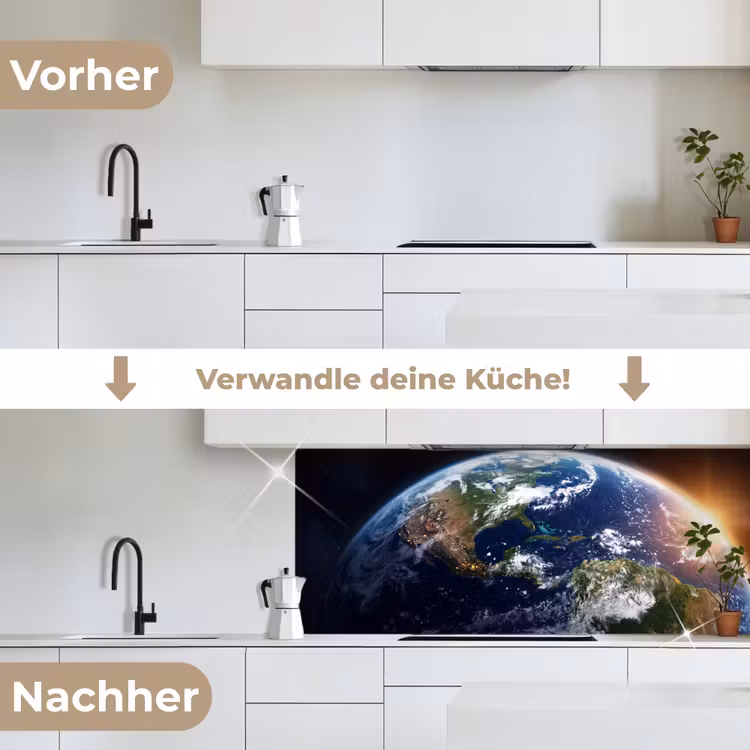 Küchenrückwand - Planet – Weltraum – Kosmos - Planeet - Ruimte - Kosmos keuken achterwand 2 middel