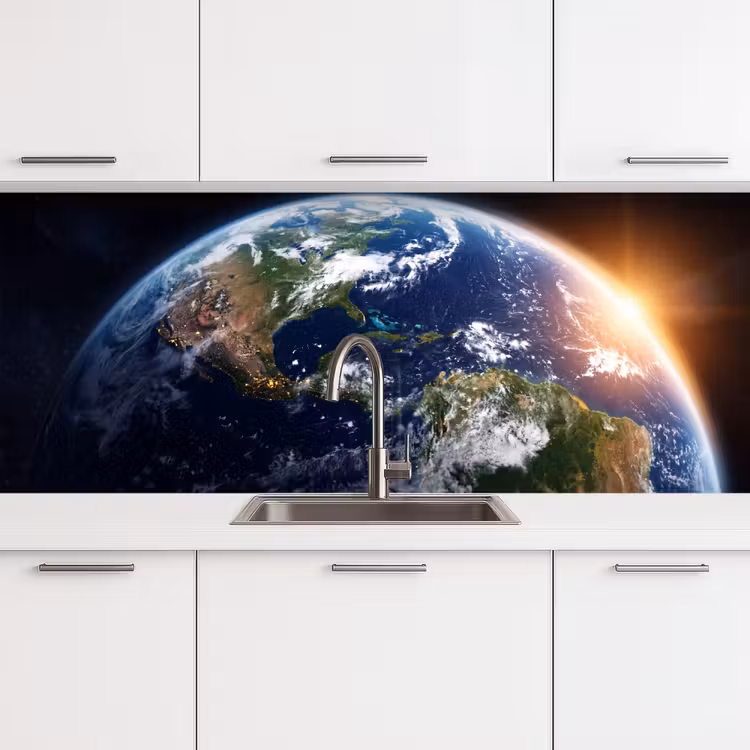 Küchenrückwand - Planet – Weltraum – Kosmos - Planeet - Ruimte - Kosmos keuken achterwand 2 middel