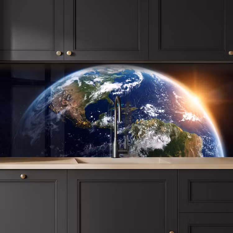 Küchenrückwand - Planet – Weltraum – Kosmos - Planeet - Ruimte - Kosmos keuken achterwand 2 middel