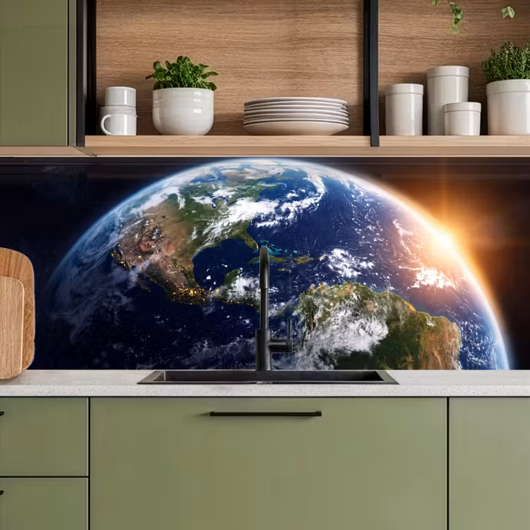 Küchenrückwand - Planet – Weltraum – Kosmos - Planeet - Ruimte - Kosmos keuken achterwand 2 middel