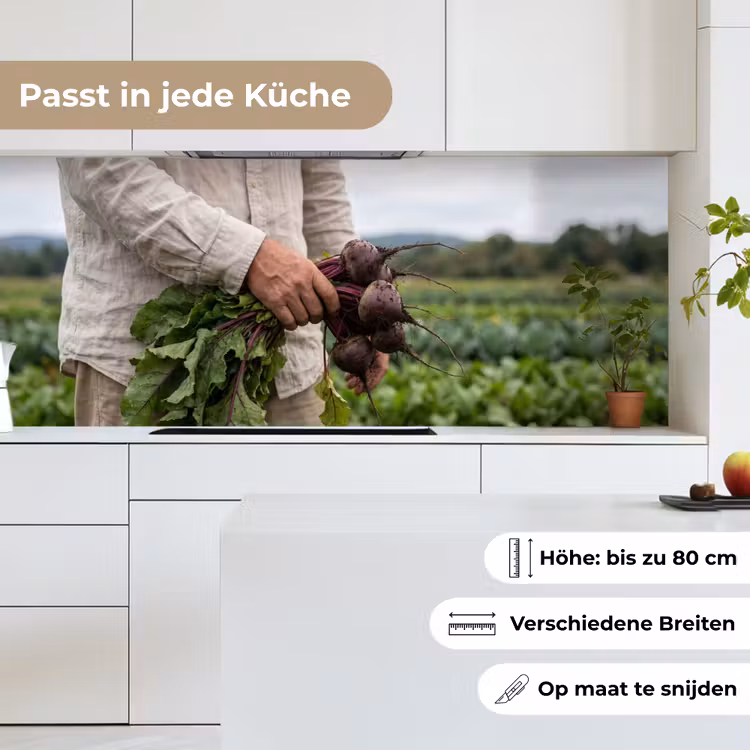 Bieten - Vers - Moestuin keuken achterwand 2 middel -sfeer4_DE