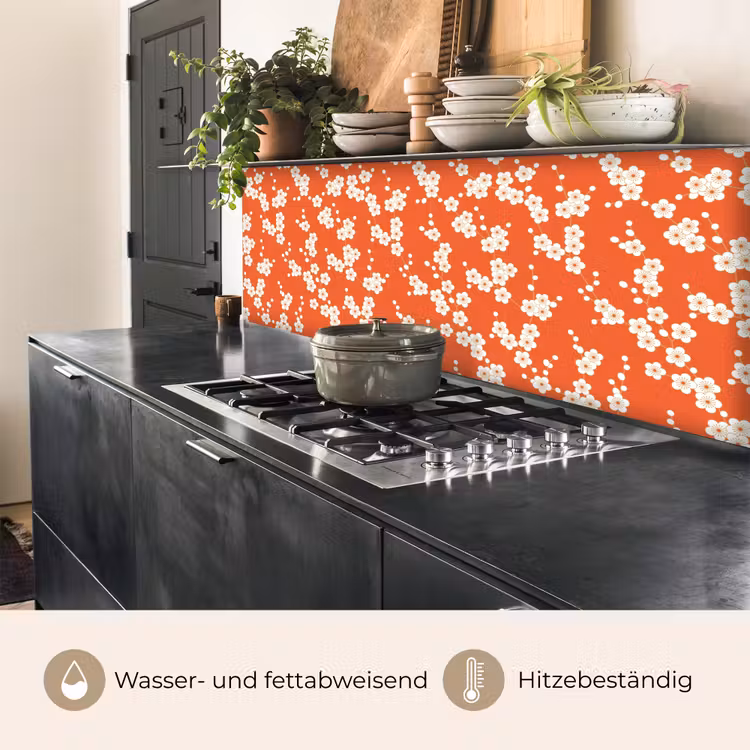 Sakura - Bloemen - Patroon - Japan keuken achterwand 2 middel 871 -usp_DE