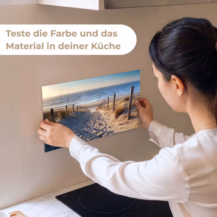 Zand - Strand - Duin - Zee - Zomer keuken achterwand sample klein -USP_sampleDE