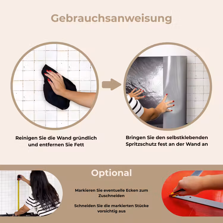 Schildpad - Onderwater - Lichtstralen - Oceaan - Zwart-wit keuken achterwand spatscherm klein -gebruiksaanwijzing_DE