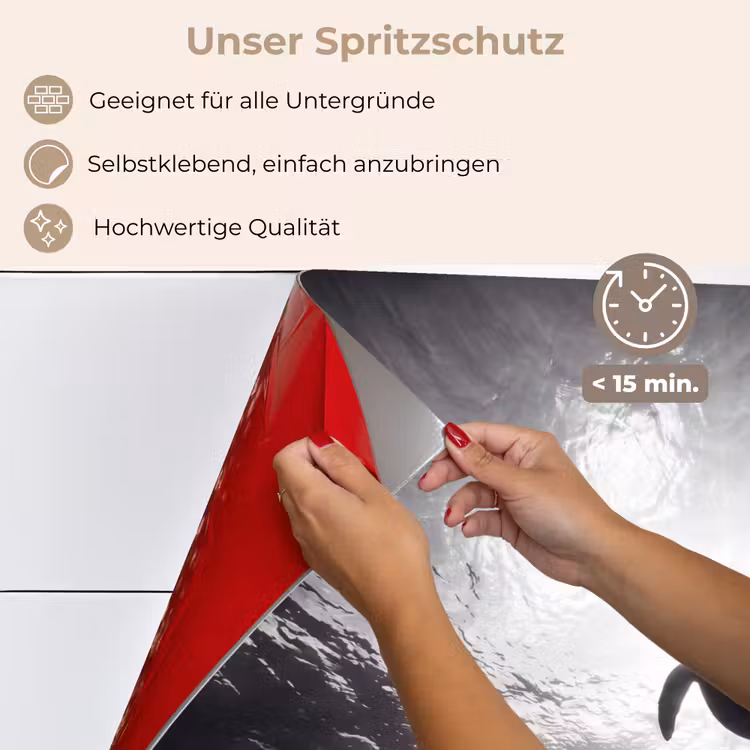 Schildpad - Onderwater - Lichtstralen - Oceaan - Zwart-wit keuken achterwand spatscherm klein -spatscherm_DE