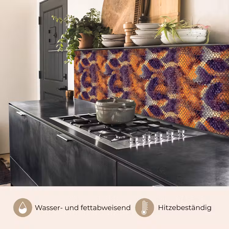 Slang - Schubben - Kleurrijk keuken achterwand 2 middel 871 -usp_DE