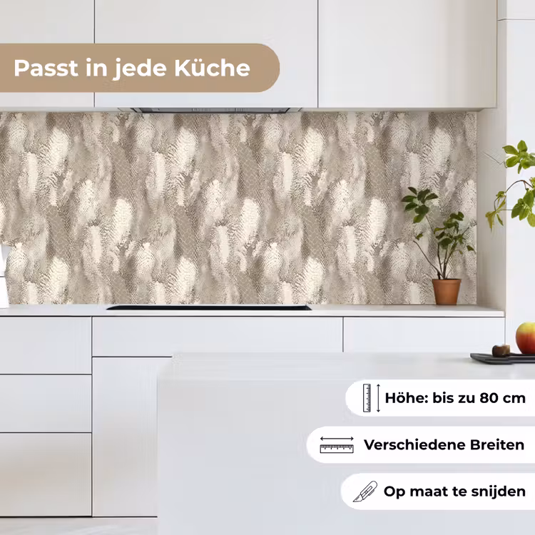 Slang - Textuur - Zand keuken achterwand 2 middel 871 -sfeer4_DE