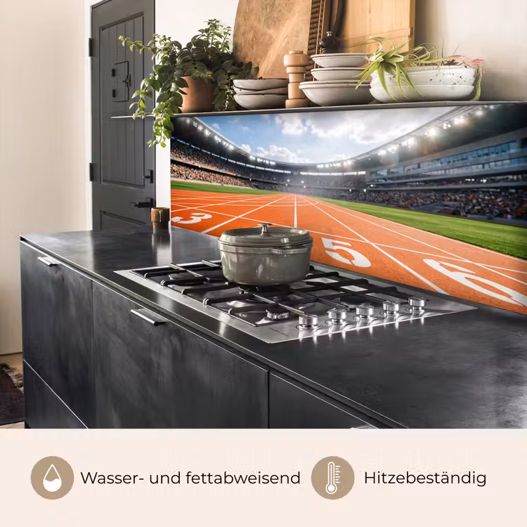 Sintelbaan - Stadion - Sport -Oranje keuken achterwand 2 middel -usp_DE