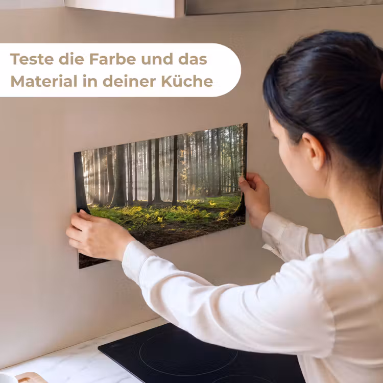 Zon - Takken - Bomen - Bos - Natuur keuken achterwand sample klein -USP_sampleDE