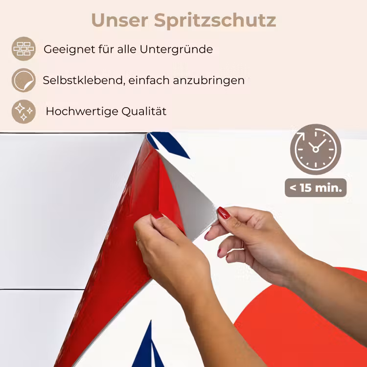 Zonsondergang - Zee - Palmboom - Tropisch - Modern keuken achterwand spatscherm klein -spatscherm_DE