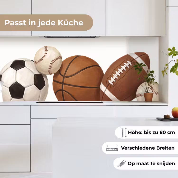 Sport - Ballen - Illustratie keuken achterwand 2 middel -sfeer4_DE