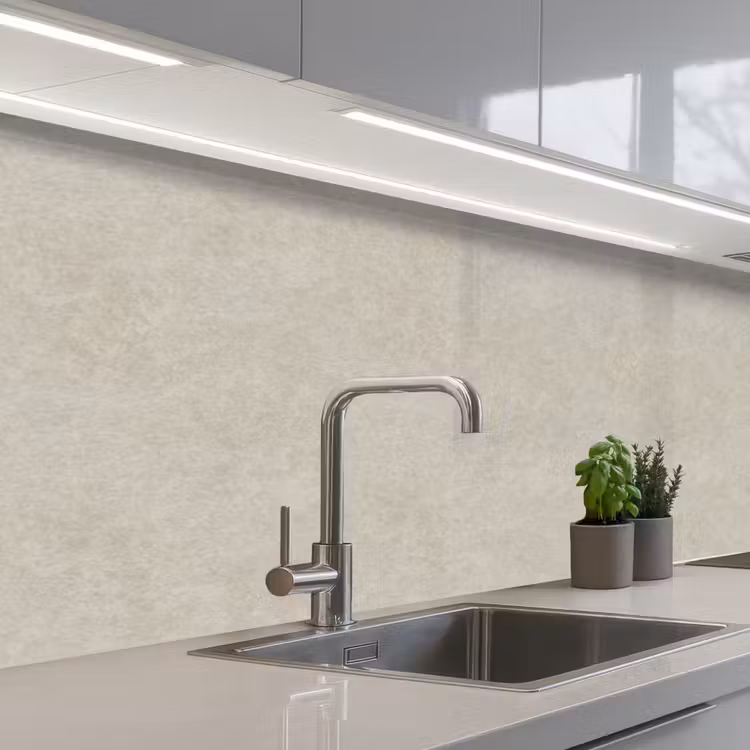 Steen - Beton - Patronen keuken achterwand 2 middel 871 -3d_schuin