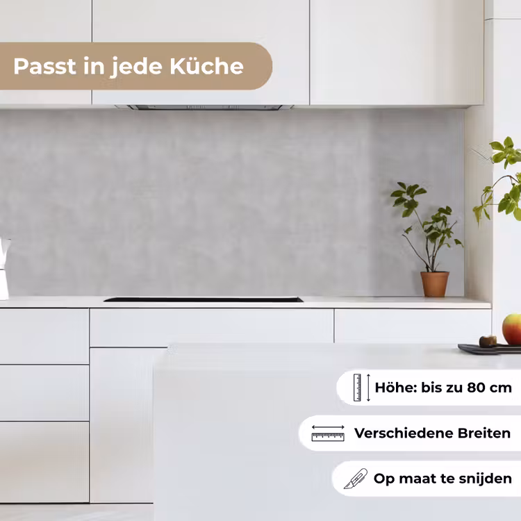 Steen - Patronen - Beton keuken achterwand 2 middel 871 -sfeer4_DE