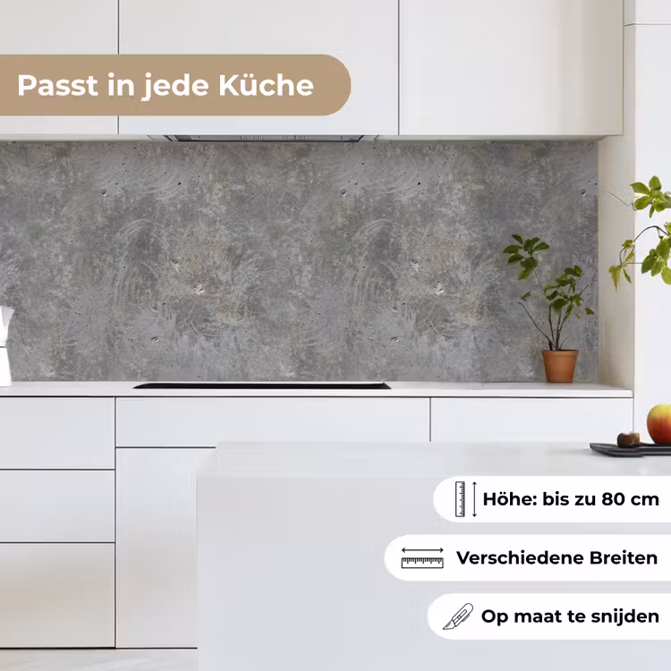 Stenen - Beton - Patronen keuken achterwand 2 middel 871 -sfeer4_DE