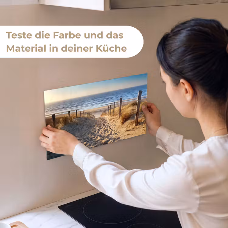 Strand - Zee - Nederland - Duinen - Zon keuken achterwand sample klein -USP_sampleDE