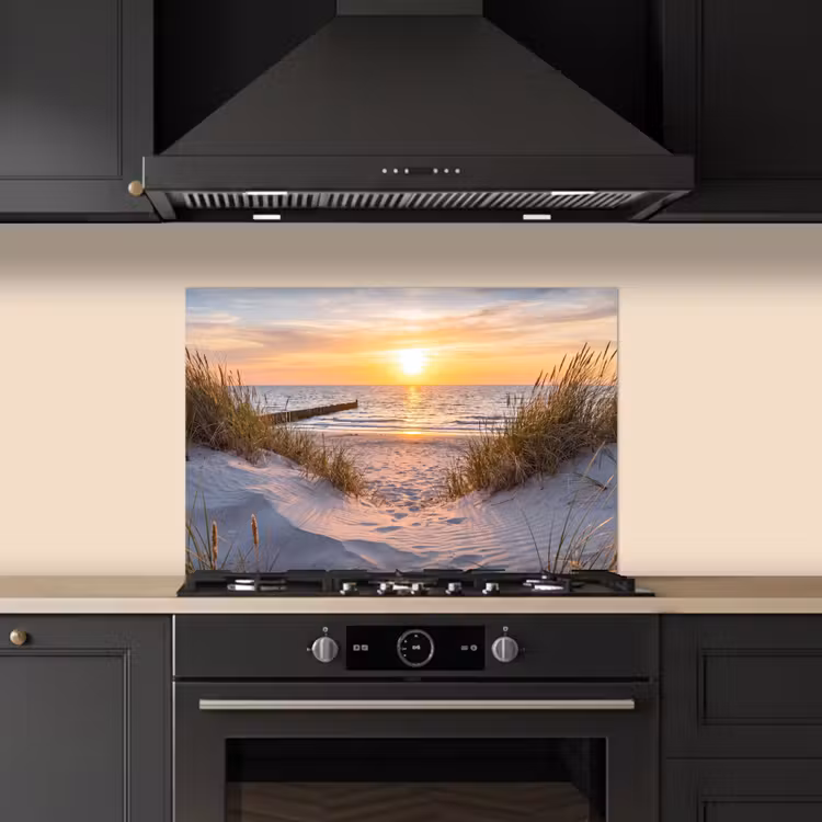 Strand - Zonsondergang - Natuur - Landschap keuken achterwand spatscherm klein -sfeer1
