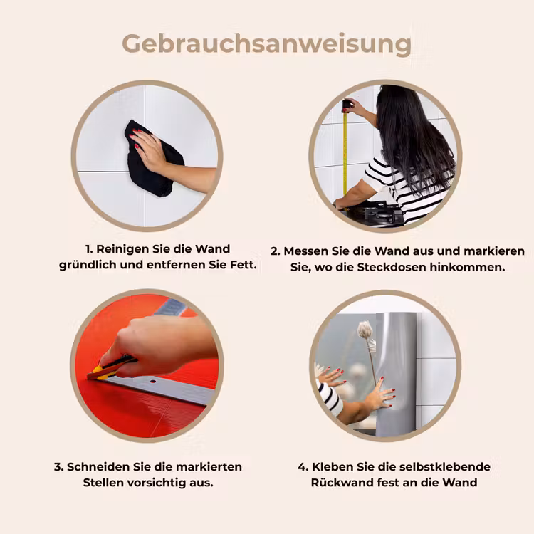 Strobloemen - Wit - Daglicht keuken achterwand 2 middel -gebruiksaanwijzing_DE
