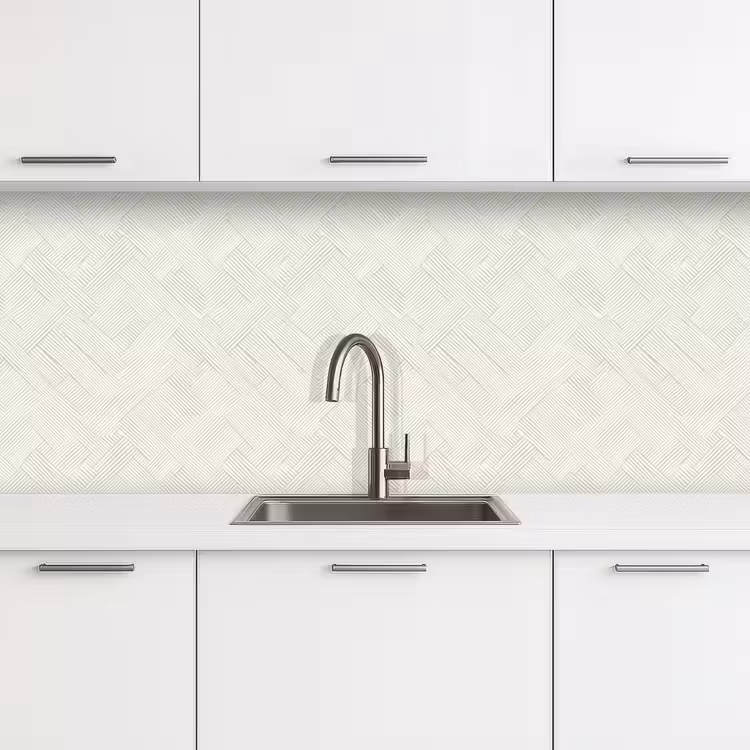 Textuur - Abstract - Beige keuken achterwand 2 middel 871 -3d