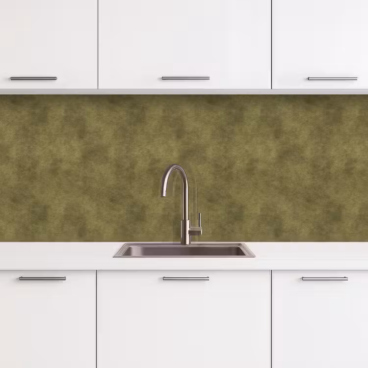 Textuur - Abstract - Groen keuken achterwand 2 middel 871 -3d